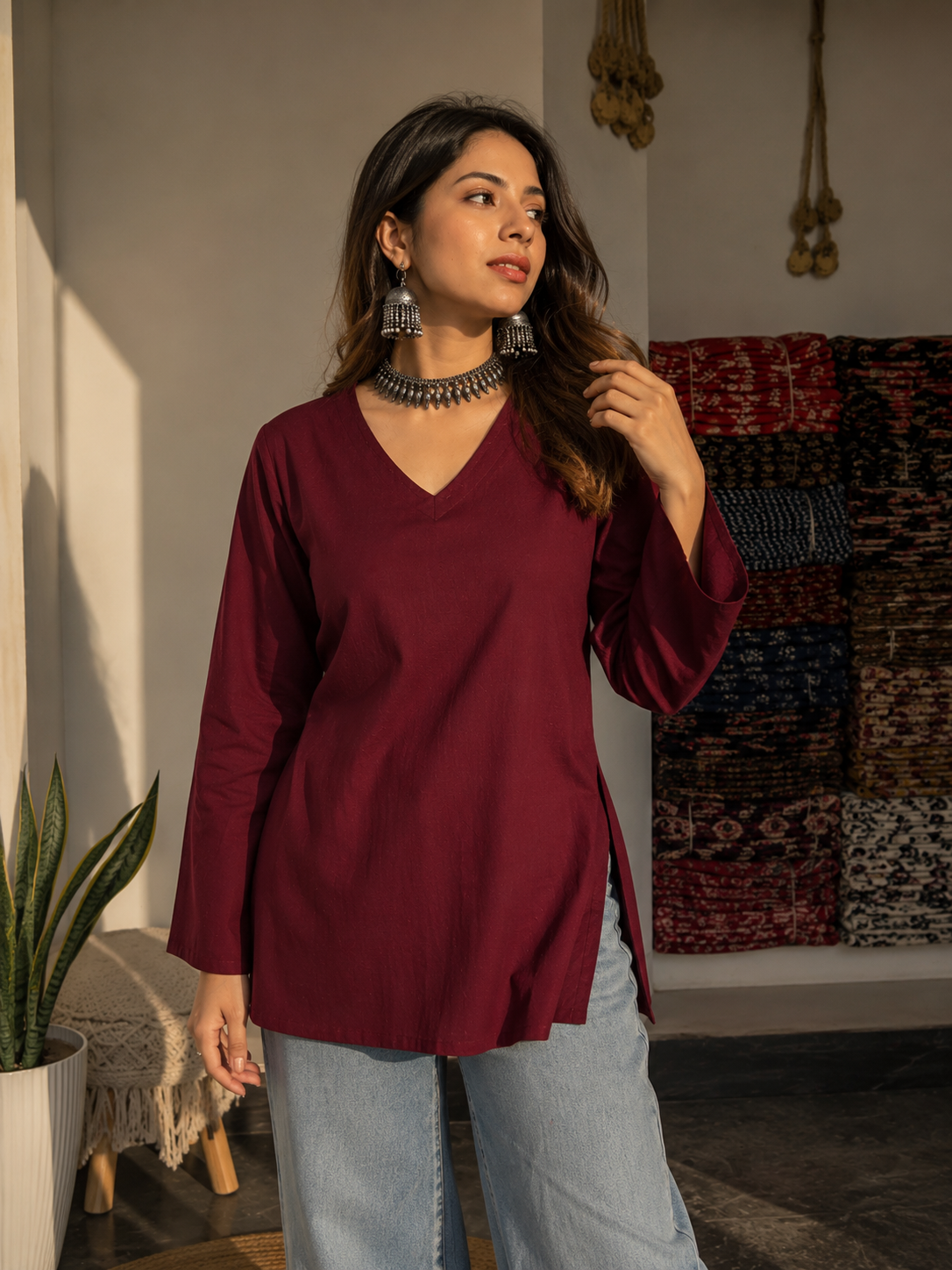 Shrisaaz Cotton Kurtis Collection