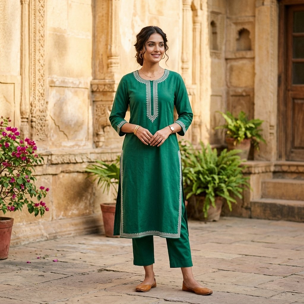 Customer Wearing Shrisaaz