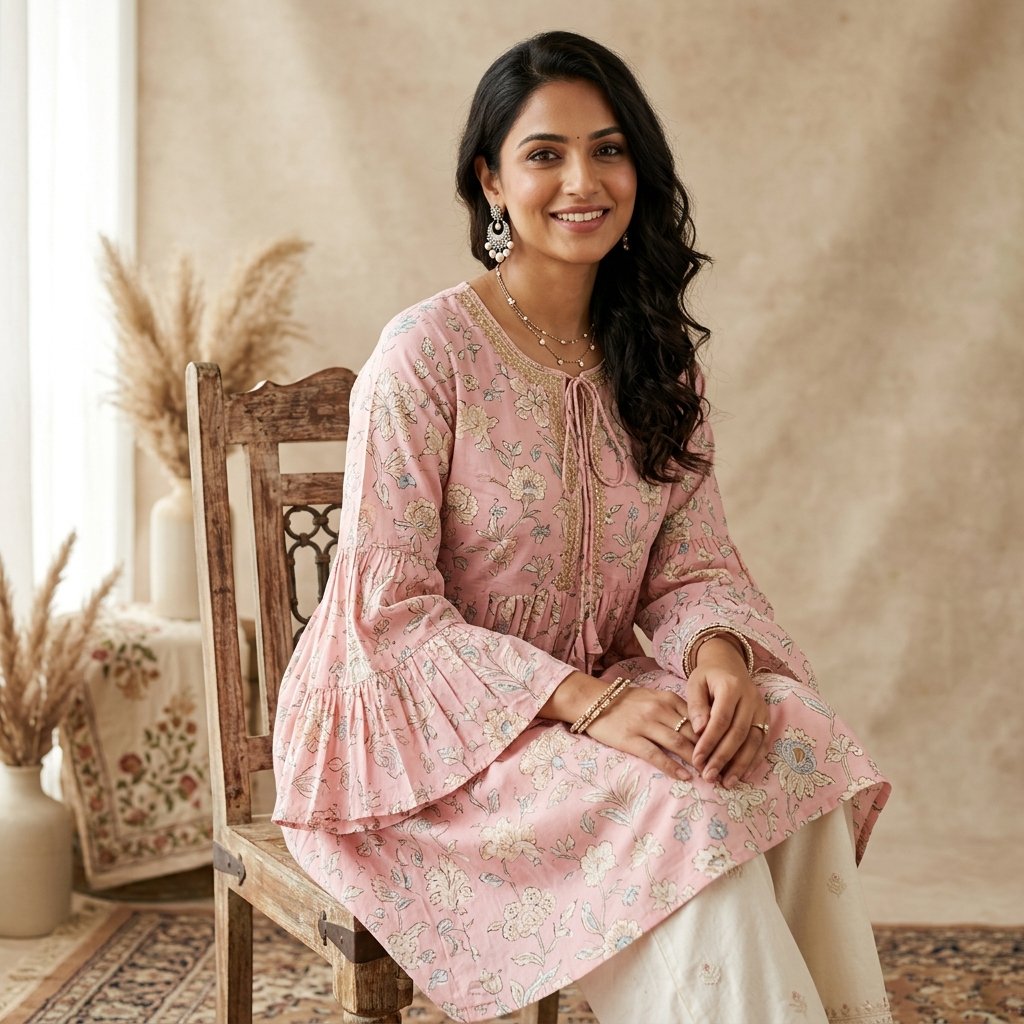 Customer Wearing Shrisaaz