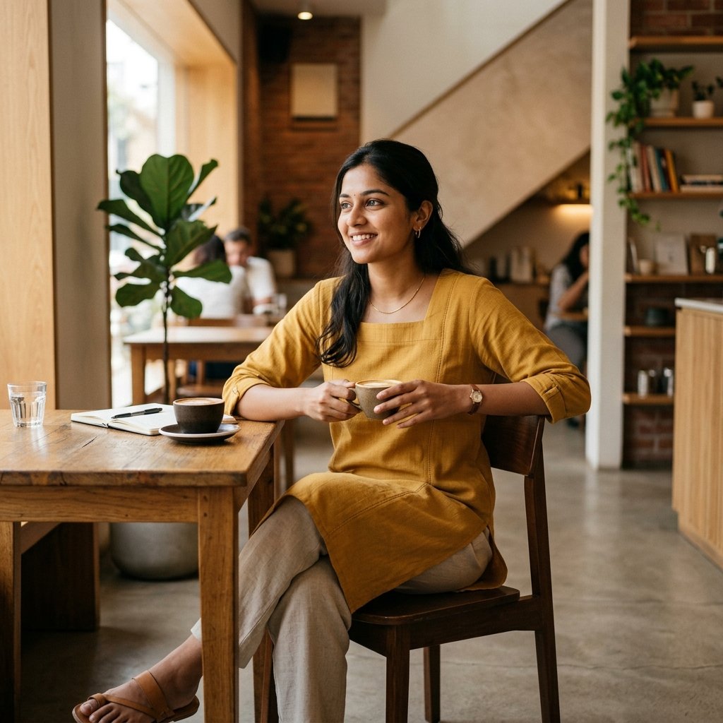 Customer Wearing Shrisaaz